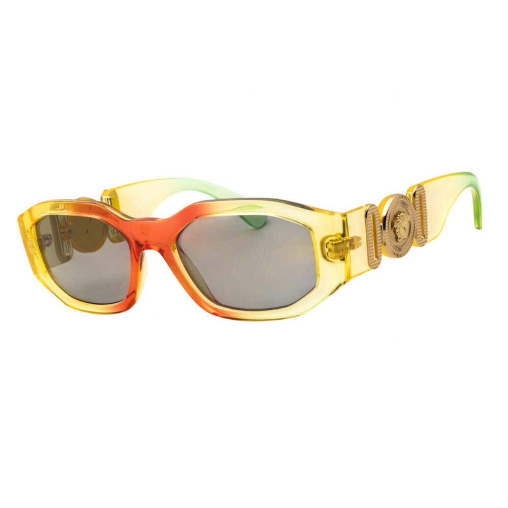 NEW Versace VE4361 5530/1 Gradient Yellow/Red/Green Sunglasses Authentic